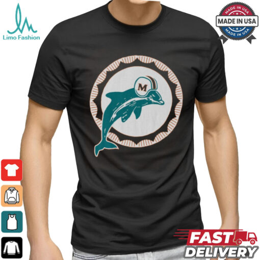 Miami Dolphins 1966 Retro Logo T Shirt