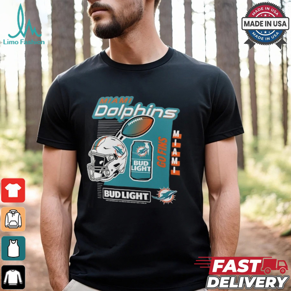 Miami Dolphins Anheuser Busch T Shirt Miami Dolphins Anheuser Busch T Shirt
