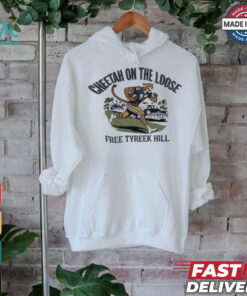 Miami Dolphins Cheetah on the loose free Tyreek Hill shirt
