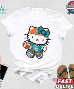 Miami Dolphins Cute Hello Kitty Football shirt