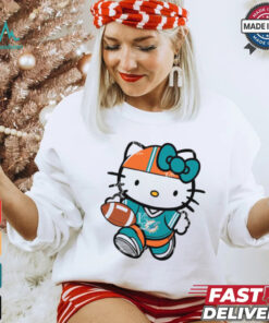 Miami Dolphins Cute Hello Kitty Football shirt