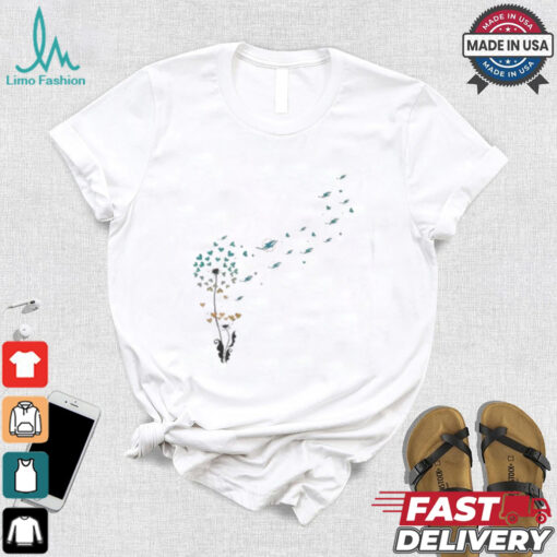 Miami Dolphins Floral Dandelion Shirt