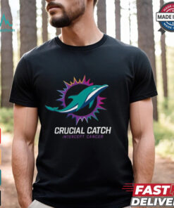 Miami Dolphins Nike Black 2024 NFL Crucial Catch T Shirt