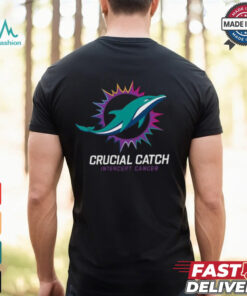 Miami Dolphins Nike Black 2024 NFL Crucial Catch T Shirt
