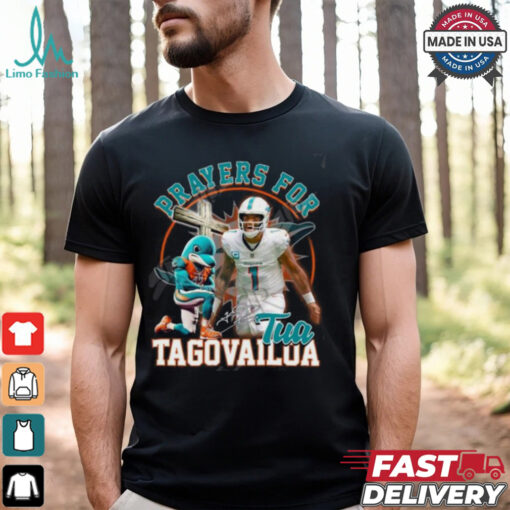 Miami Dolphins Prayers For Tua Tagovailoa T Shirt