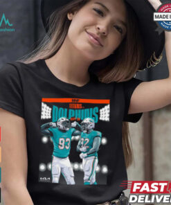 Miami Dolphins vs. Titans Sept 30, 2024 NFL Week 4 Matchup T Shirt