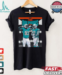 Miami Dolphins vs. Titans Sept 30, 2024 NFL Week 4 Matchup T Shirt