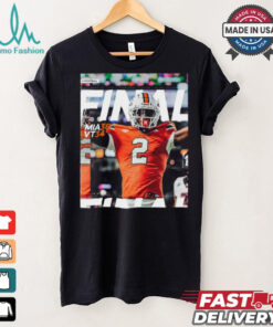 Miami Hurricanes Wins 38 34 Virginia Tech Football 2024 ACC Game Final Score T Shirt