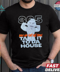 Miami Hurricanes take it to da house shirt