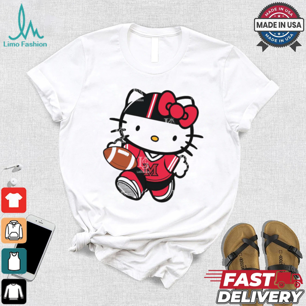 Miami RedHawks Cute Hello Kitty Football shirt Miami RedHawks Cute Hello Kitty Football shirt
