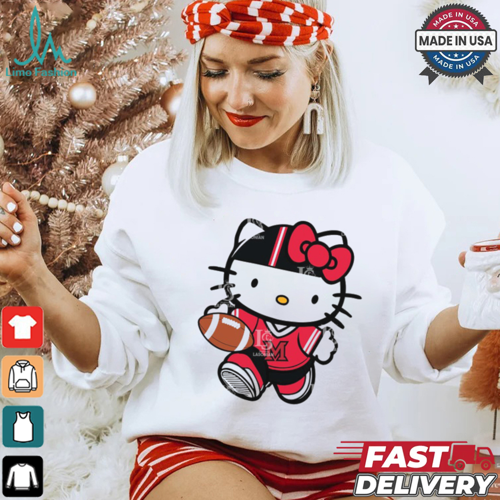 Miami RedHawks Cute Hello Kitty Football shirt Miami RedHawks Cute Hello Kitty Football shirt