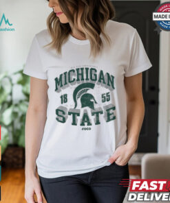 Michigan State Spartans Field Arched Wordmark T Shirt