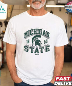 Michigan State Spartans Field Arched Wordmark T Shirt