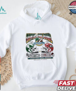 Michigan State Spartans vs Georgia Bulldogs Capital One Bowl 2009 shirt