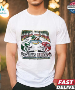 Michigan State Spartans vs Georgia Bulldogs Capital One Bowl 2009 shirt