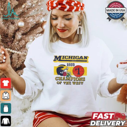 Michigan Vintage 1989 Champions of the West Shirt