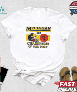 Michigan Vintage 1989 Champions of the West Shirt