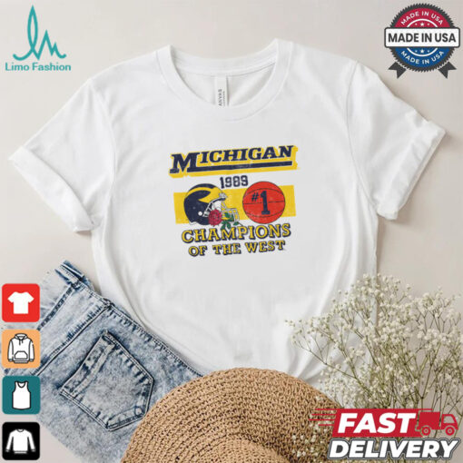 Michigan Vintage 1989 Champions of the West Shirt