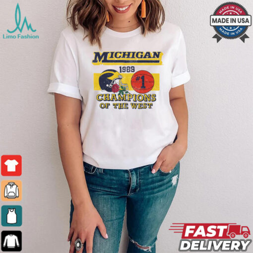Michigan Vintage 1989 Champions of the West Shirt