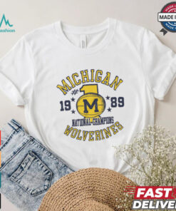 Michigan Vintage Basketball 1989 National Champions Shirt