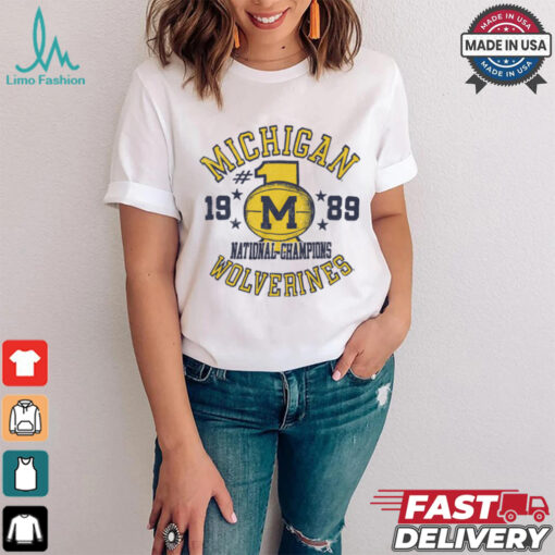Michigan Vintage Basketball 1989 National Champions Shirt