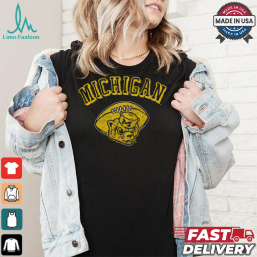 Michigan Vintage Football Shirt