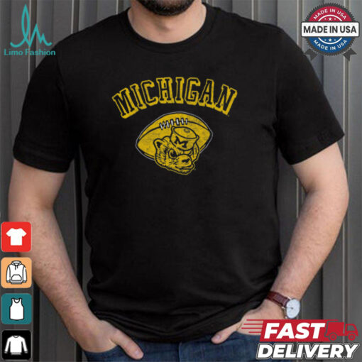 Michigan Vintage Football Shirt