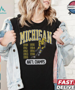 Michigan Vintage Hockey Champions Shirt