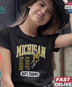 Michigan Vintage Hockey Champions Shirt