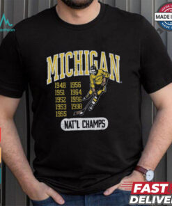 Michigan Vintage Hockey Champions Shirt