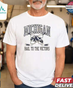 Michigan Vintage Hockey Shirt