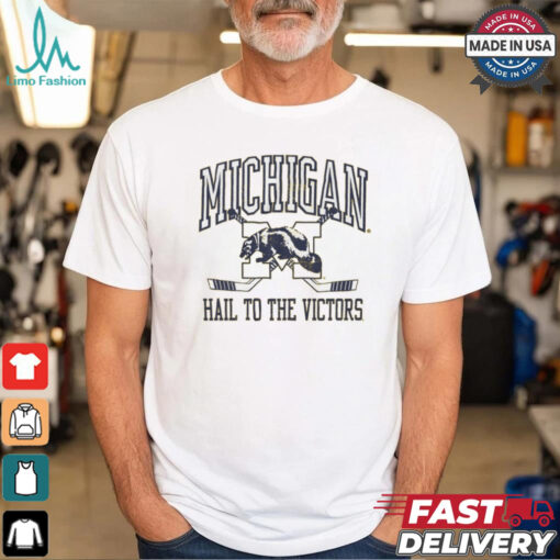 Michigan Vintage Hockey Shirt