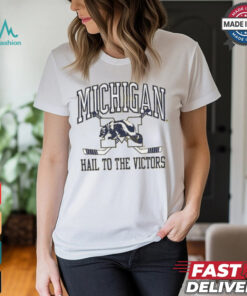 Michigan Vintage Hockey Shirt