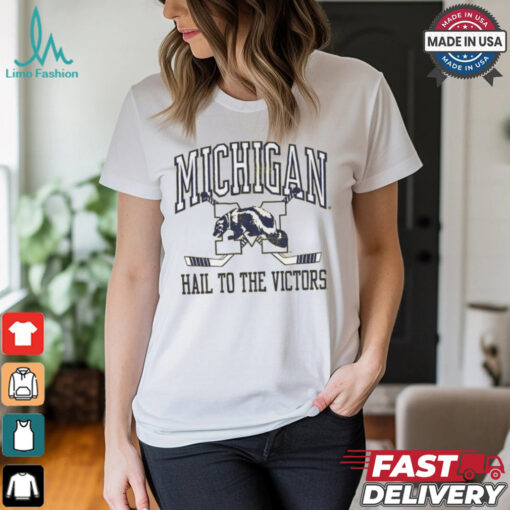 Michigan Vintage Hockey Shirt