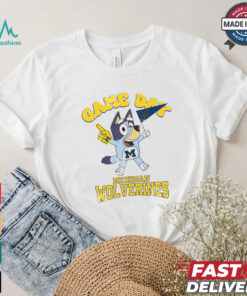 Michigan Wolverines Bluey Game Day shirt