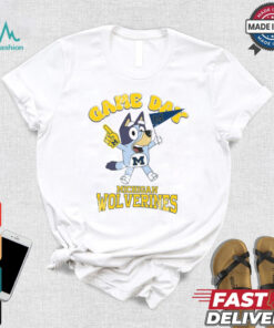 Michigan Wolverines Bluey Game Day shirt