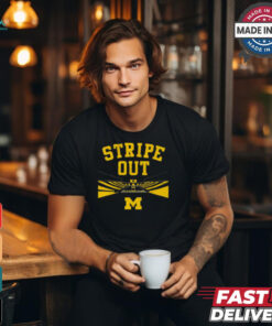 Michigan Wolverines Football Big House Stripe Out t shirt