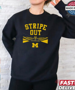 Michigan Wolverines Football Big House Stripe Out t shirt