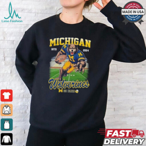 Michigan Wolverines Mascot 1879 2024 Go Blue Shirt