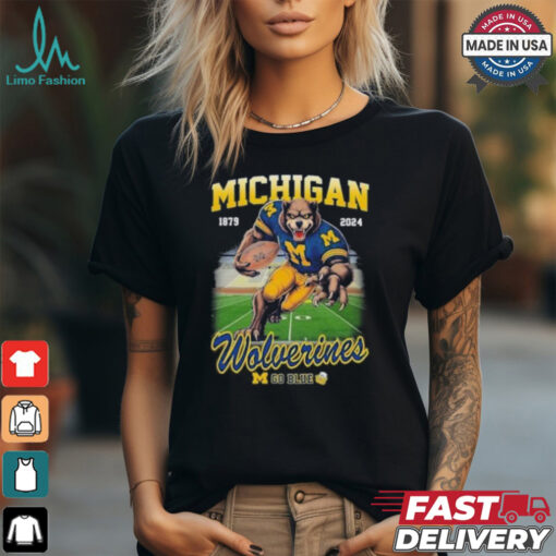 Michigan Wolverines Mascot 1879 2024 Go Blue Shirt