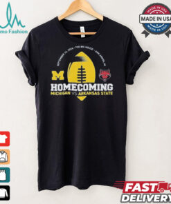 Michigan Wolverines Valiant Blue 2024 Homecoming Gameday Shirt