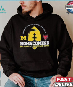 Michigan Wolverines Valiant Blue 2024 Homecoming Gameday Shirt