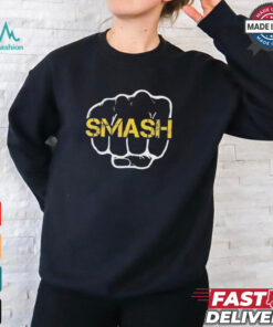 Michigan Wolverines smash punch shirt