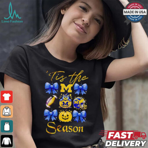 Michigan Wolverines ’tis the season Halloween shirt
