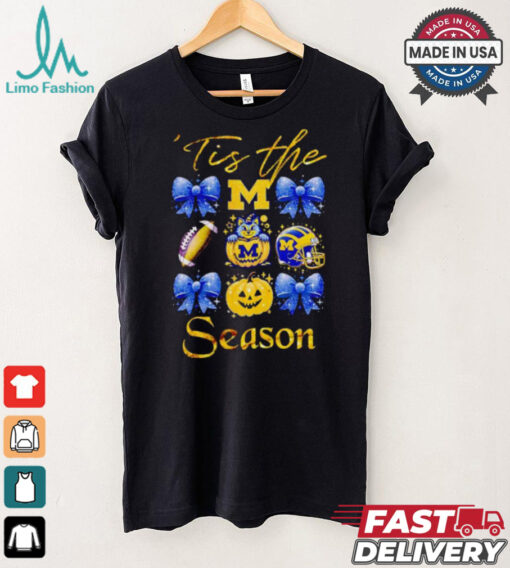 Michigan Wolverines ’tis the season Halloween shirt