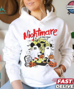 Mickey Minnie Halloween Nightmare On The Main Street shirt