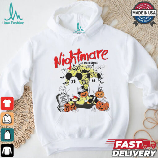 Mickey Minnie Halloween Nightmare On The Main Street shirt