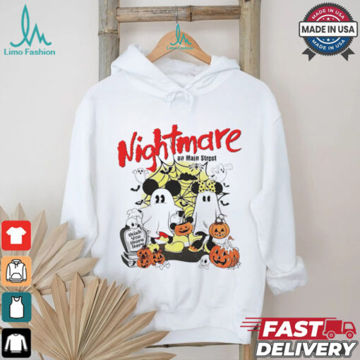 Mickey Minnie Halloween Nightmare On The Main Street shirt