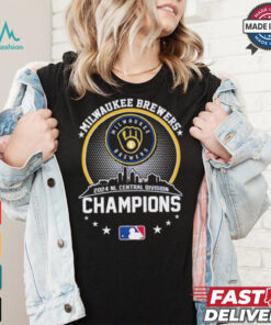 Milwaukee Brewer MLB 2024 NL Central Division Champions shirt