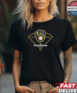 Milwaukee Brewers 2024 Mlb Postseason Around The Horn Shirt